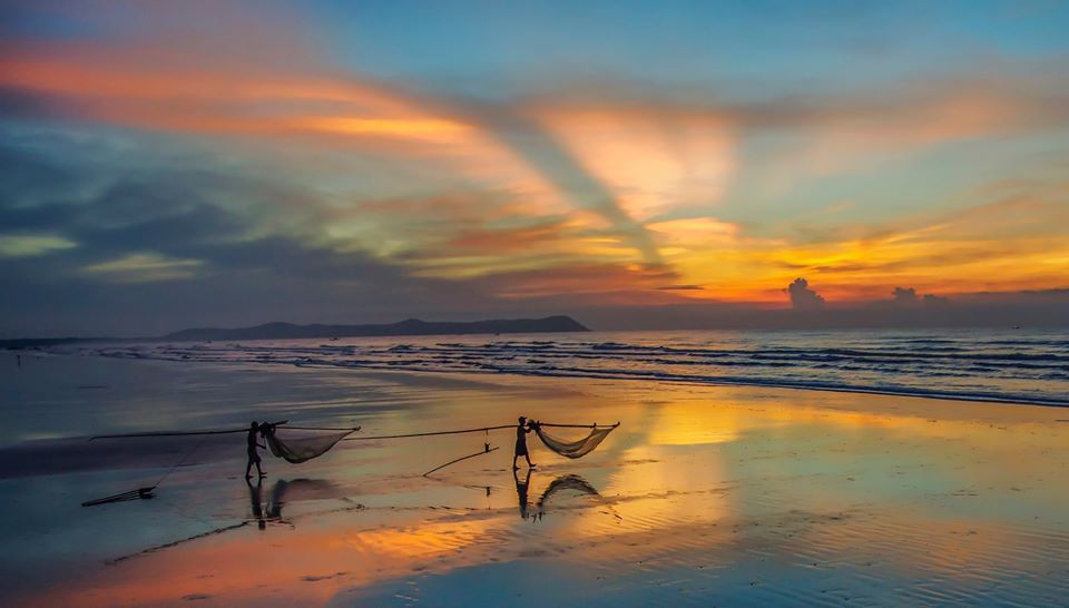Vietnam Sea at dawn