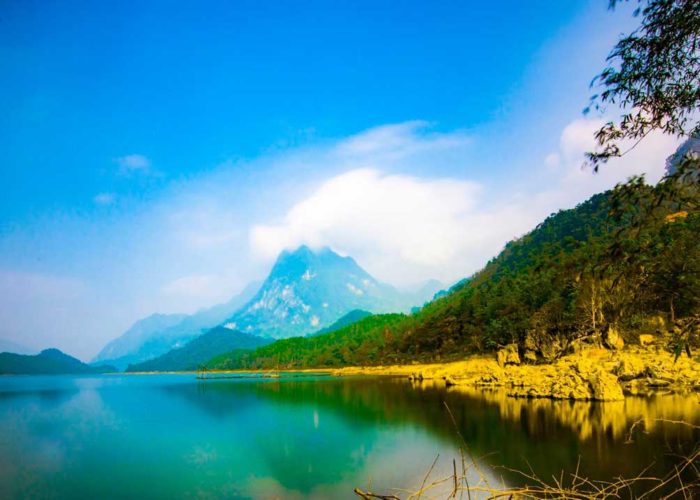 Mountain area in Vietnam