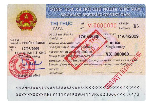 Vietnam Visa page