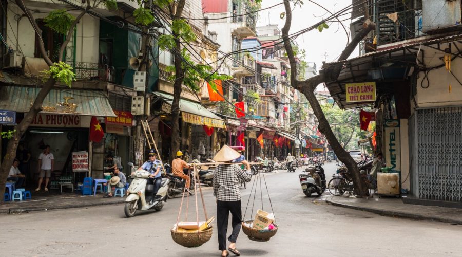 Hanoi old street