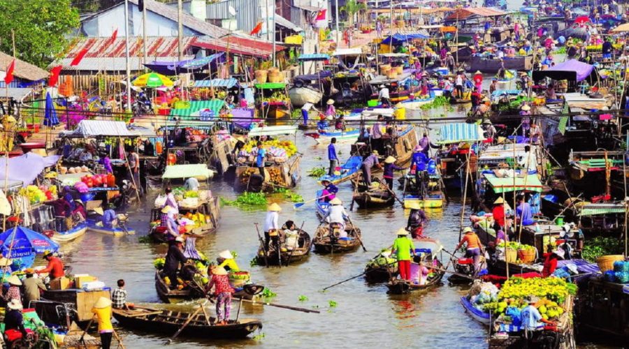 Cai Rang Floating Market